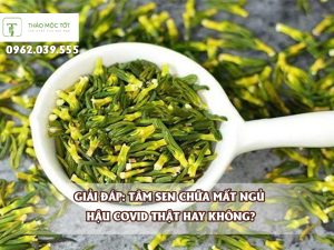 Tâm sen chữa mất ngủ